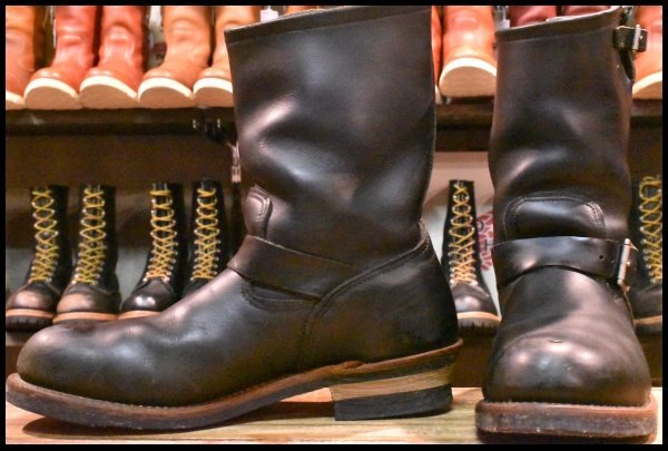 12D 良品 13年】レッドウィング 2268 エンジニア 黒 ブラッククローム スチールトゥ ブーツ redwing HOPESMORE –  HOPESMORE｜ホープスモア オンラインショップ