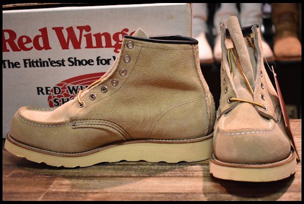 7.5E 箱付 DEAD 犬タグ】レッドウィング 8173 スエード アイリッシュセッター タン ラフアウト モックトゥ ブーツ redwing  HOPESMORE – HOPESMORE｜ホープスモア オンラインショップ