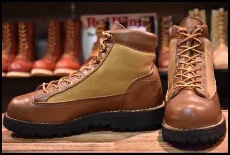 【7EE 良品 白タグ】Danner ダナーライト 30420X ブラウン ゴアテックス GORE-TEX ハイキング 編み上げ レースアップ ブーツ HOPESMORE