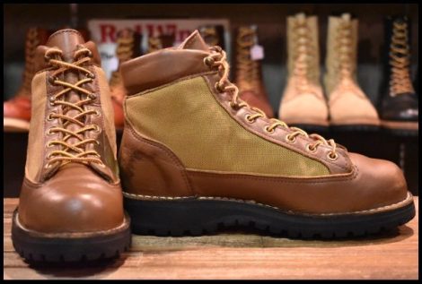 【7EE 良品 白タグ】Danner ダナーライト 30420X ブラウン ゴアテックス GORE-TEX ハイキング 編み上げ レースアップ ブーツ HOPESMORE