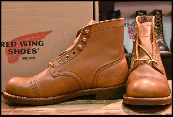 8D 箱付 未使用 11年】レッドウィング 8112 アイアンレンジ オロイジナル ブラウン 茶 アイアンレンジャー ブーツ redwing  HOPESMORE – HOPESMORE｜ホープスモア オンラインショップ