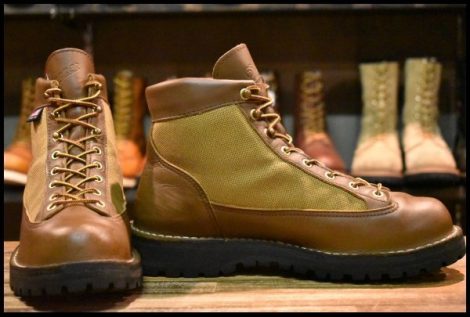 【8EE 良品 白タグ】Danner ダナーライト 30420X 茶 ブラウン カーキ ゴアテックス GORE-TEX 編み上げ ハイキング ブーツ HOPESMORE