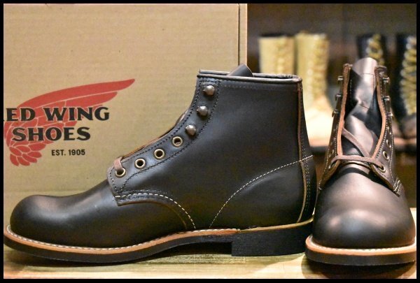 7D 箱付 未使用 24年】レッドウィング 3345 ブラックスミス 黒 プレーリー プレーントゥ レースアップ ブーツ redwing  HOPESMORE – HOPESMORE｜ホープスモア オンラインショップ