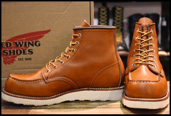 【7E 箱付 美品 22年】レッドウィング 875 アイリッシュセッター 茶 オロレガシー モックトゥ レースアップ ブーツ redwing  HOPESMORE