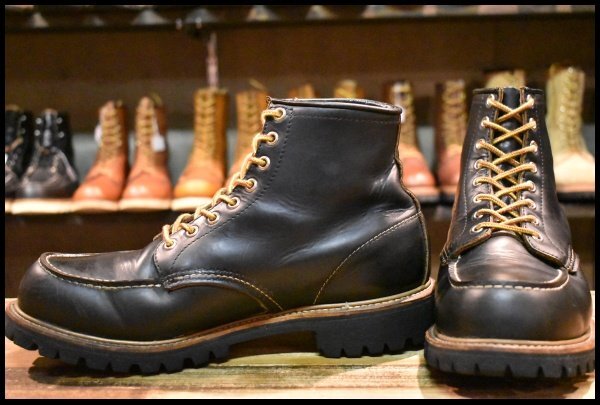 10.5D 良品 旧羽タグ 96年】レッドウィング 8176 ビブラム アイ 