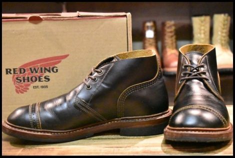 【8D 良品 ナイジェルケーボン別注 17年】レッドウィング 4633 マンソン B-5 チャッカ クローンダイク ブーツ redwing HOPESMORE