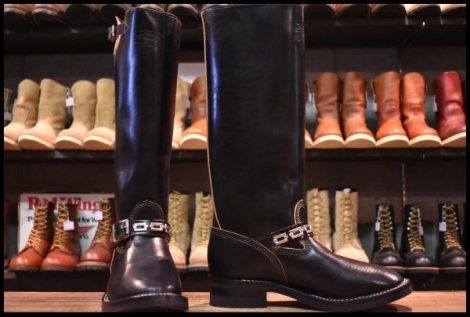 【10C 箱付 未使用 リミテッド 限定 23年】WESCO ウエスコ カスタムボス エンジニア ホースハイド 16インチハイト ロング ブーツ HOPESMORE