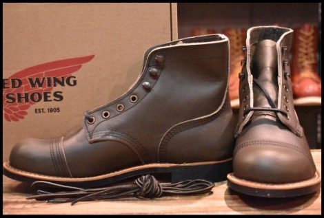 【7D 箱付 未使用 24年】レッドウィング 8078 アイアンレンジャー グリーン アルパイン ポーテージ 緑 ブーツ redwing HOPESMORE