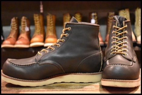 【9E 良品 14年】レッドウィング 8180 アイリッシュセッター 緑 カンガタン グリーン レースアップ ブーツ redwing HOPESMORE