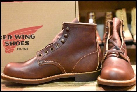 【7D 箱付 未使用 23年】レッドウィング 3340 ブラックスミス ブラウン ブライアー オイルスリックレザー 茶 ブーツ redwing HOPESMORE