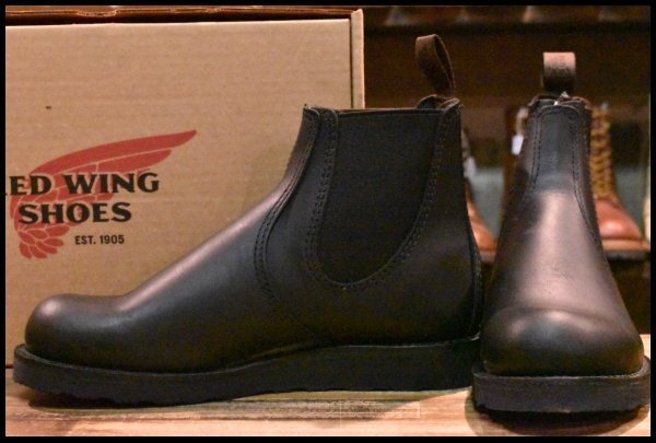 8D 箱付 未使用 23年】レッドウィング 3194 クラシックチェルシー サイドゴア ブラック ハーネス 黒 ブーツ redwing  HOPESMORE – HOPESMORE｜ホープスモア オンラインショップ