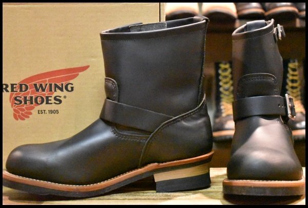 9D 箱付 未使用 12年】レッドウィング 2976 ショート エンジニア 黒 ブラッククローム スチールトゥ ブーツ redwing  HOPESMORE – HOPESMORE｜ホープスモア オンラインショップ