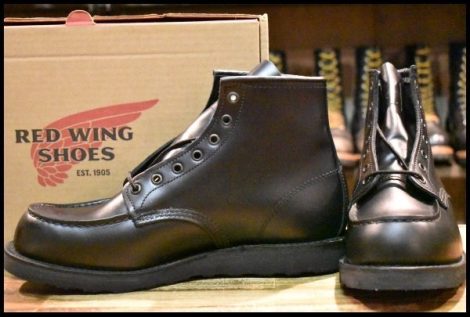 【10.5D 箱付 未使用 SHIPS別注 20年】レッドウイング 8137 アイリッシュセッター 黒 ブラッククローム ブーツ redwing SHIPS HOPESMORE