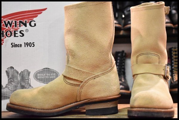 レッドウィング 8268 D スエード エンジニア ブーツ US8.5