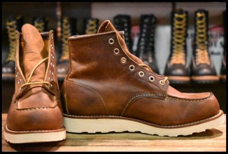 【8E 未使用 アップサイクル 13年】レッドウィング 8876 アイリッシュセッター カッパー ラフ＆タフ クラシック ブーツ redwing HOPESMORE