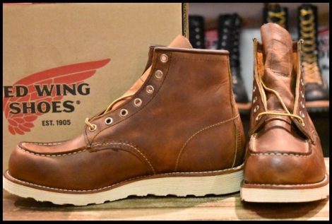 【8E 未使用 アップサイクル 13年】レッドウィング 8876 アイリッシュセッター カッパー ラフ＆タフ クラシック ブーツ redwing HOPESMORE