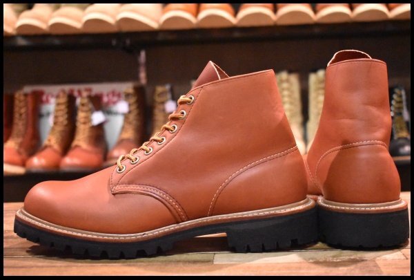 未使用 01年製 レッドウィング  アイリッシュセッター ビブラム 8171 REDWING - 8165中古7D／刺繍羽タグレッドウィングアイリッシュ