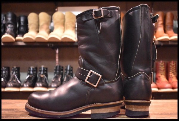 靴 REDWING PT99 9.5D 良品 2NDモデル PT99刺繍】レッドウィング 8272 エンジニア