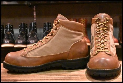 【10.5EE 良品】Danner ダナーライト 3042 茶 ブラウン ゴアテックス GORE-TEX ハイキング 編み上げ 30420X ブーツ HOPESMORE