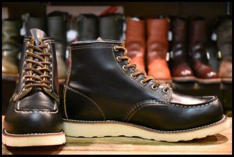 【9E 美品 19年】レッドウィング 9874 アイリッシュセッター モックトゥ ブラック クローンダイク 編み上げ ブーツ redwing HOPESMORE