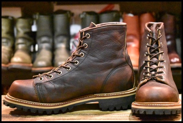 【8D 美品 05年】レッドウィング 2902 モンキーブーツ ブライヤーオイルスリック 国内未発売 茶 ブラウン redwing HOPESMORE