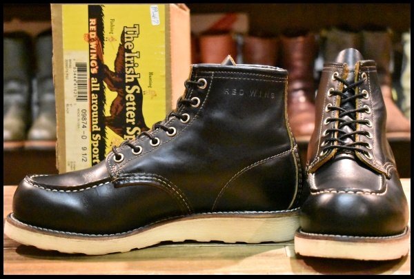 9.5E 箱付 美品 15年】レッドウィング 9874 アイリッシュセッター 