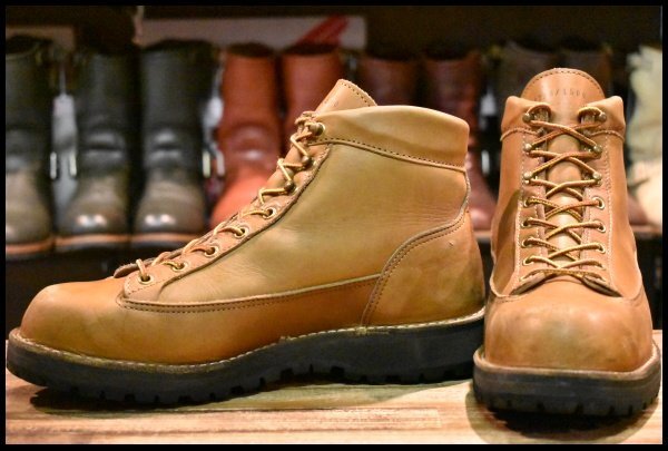 【9EE 良品 20TH リミテッド限定 黒タグ】Danner ダナーライト 39800X ゴアテックス GORE-TEX トレッキング レースアップ ブーツ HOPESMORE