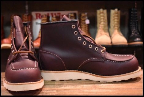 【10D 未使用 23年】レッドウィング 8847 アイリッシュセッター エクスカリバー ブラックチェリー 編み上げ ブーツ redwing HOPESMORE