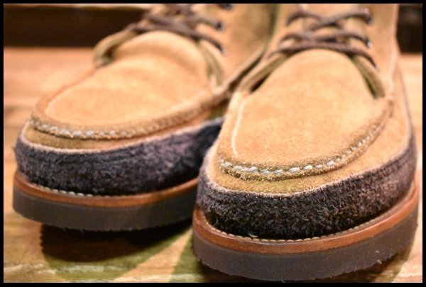ラッセルモカシン　スポーティングクレイチャッカ　ネイビー　未使用！ ラッセルモカシン RUSSELL MOCCASIN スポーティング クレー