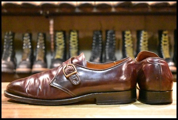 6.5D 良品 アローズ別注】ALDEN オールデン 954 モンク