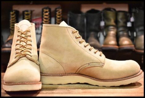 【9E 良品 11年】レッドウィング 8167 スエード アイリッシュセッター ホーソーンアビレーン 編み上げ ブーツ redwing HOPESMORE