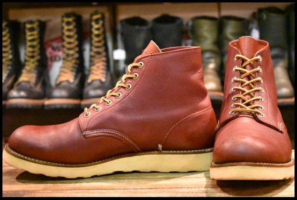 10D 良品 羽タグ 00年】レッドウィング 8166 アイリッシュセッター 赤  