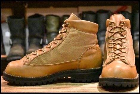 【7.5E 良品 黒タグ】Danner ダナーライト 3042 ブラウン ゴアテックス GORE-TEX ハイキング 編み上げ 30420X ブーツ HOPESMORE