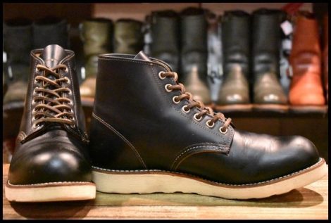 【8.5E 良品 98年】レッドウィング 8148 スエード サイドゴア タンラフアウト 短靴 ブーツ redwing HOPESMORE