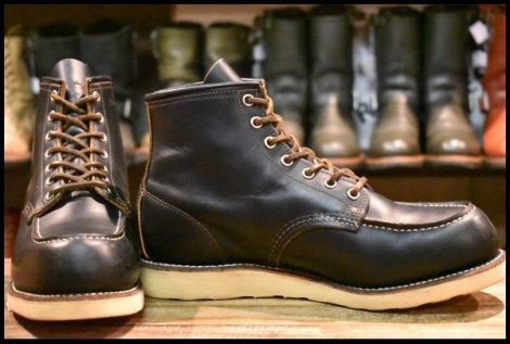 【9.5E 良品 13年 】レッドウィング 9874 アイリッシュセッター 黒 ブラック クローンダイク モックトゥ ブーツ redwing HOPESMORE