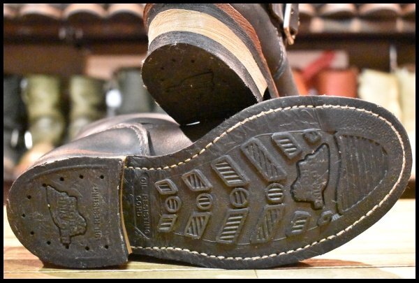 レッドウィング ８１８２ エンジニアブーツ９Ｄ黒REDWINGショート廃盤 希少・廃番 REDWING レッドウィング ショート エンジニアブーツ