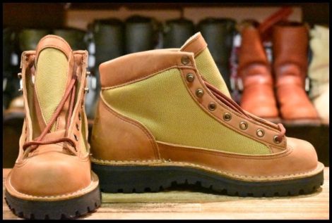 【7EE 箱付 DEAD 白タグ】Danner ダナーライト リバイバル 30422 ブラウン カーキ ゴアテックス 復刻 REVIVAL GORE-TEX ブーツ HOPESMORE