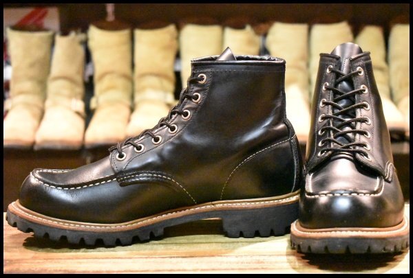 9D 良品 19年】レッドウィング 9870 アイリッシュセッター ブラック 
