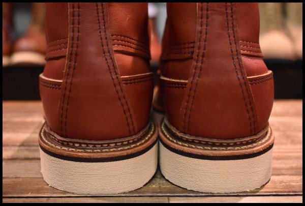 レッドウィング9851カヌーモック赤茶　8E 楽天市場】○○ レッドウィング 9851 REDWING カヌーモック