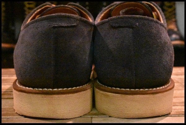 8D 美品 BEAMS別注 14年】レッドウィング 8096 ネイビースエード