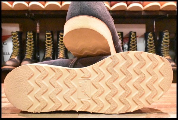 8D 美品 BEAMS別注 14年】レッドウィング 8096 ネイビースエード