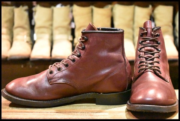 美品 レッドウィング 2976 ショート エンジニア ブーツ 黒 8.5D