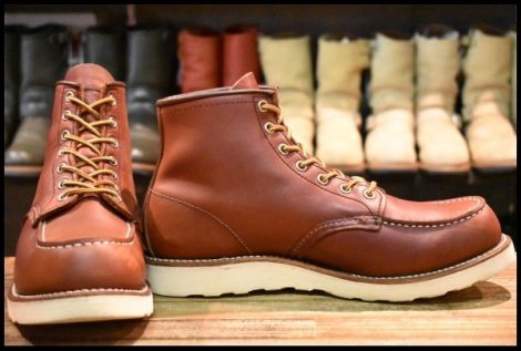 【9.5D 良品 06年】レッドウィング 9106 アイリッシュセッター 赤茶 レッド ブラウン モックトゥ 8875 ブーツ redwing HOPESMORE