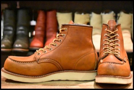 【8D 良品 19年】レッドウィング 875 アイリッシュセッター 茶 オロレガシー モックトゥ レースアップ ブーツ redwing HOPESMORE