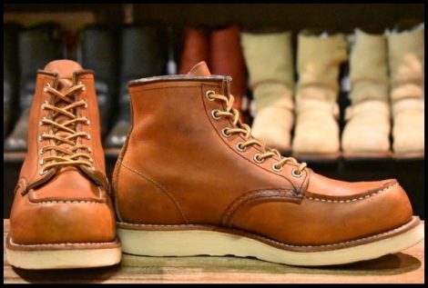 【8D 良品 19年】レッドウィング 875 アイリッシュセッター 茶 オロレガシー モックトゥ レースアップ ブーツ redwing HOPESMORE