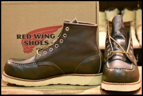 【7E 未使用 14年】レッドウィング 8180 アイリッシュセッター 緑 カンガタン グリーン モックトゥ ブーツ redwing HOPESMORE