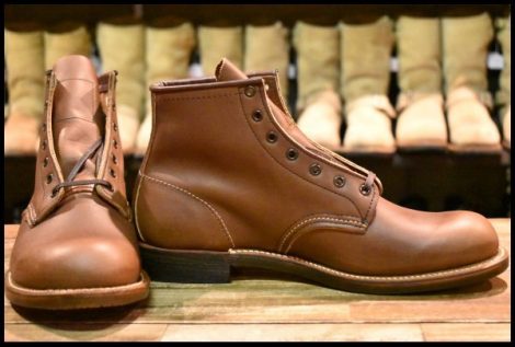 【9D 箱付 DEAD 100周年限定 05年】レッドウィング 8285 レースアップブーツ ブラウン 編み上げ ブーツ redwing HOPESMORE