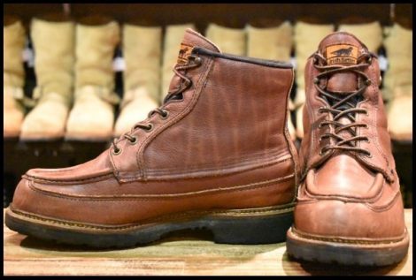 【8D 良品 50周年限定 犬タグ】レッドウィング 2000 アイリッシュセッター 茶 ブラウン 編み上げ レースアップ ブーツ redwing HOPESMORE