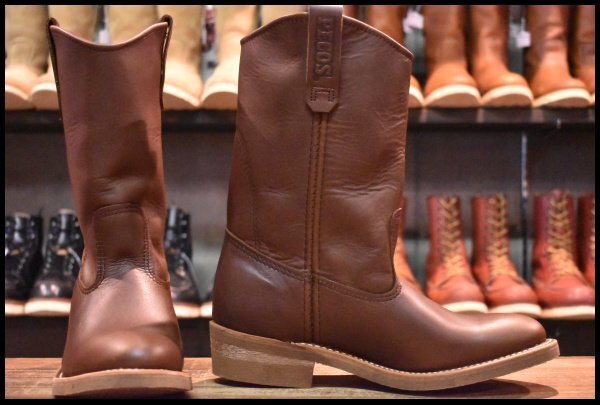 7E 箱付 未使用 24年】レッドウィング 1155 ペコス 茶 ブラウン