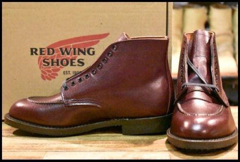 【7D 未使用 16年】レッドウィング 9091 ジラード ブラックチェリー フェザーストーン ベックマン ブーツ redwing HOPESMORE